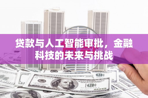 巴州贷款与人工智能审批，金融科技的未来与挑战