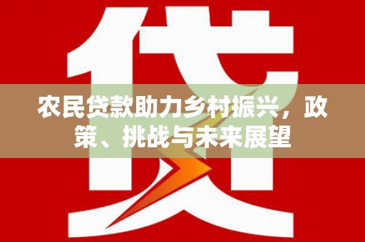 巴州农民贷款助力乡村振兴，政策、挑战与未来展望