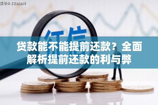 巴州贷款能不能提前还款？全面解析提前还款的利与弊