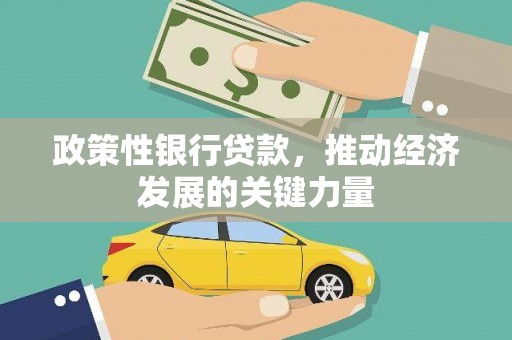 巴州政策性银行贷款，推动经济发展的关键力量