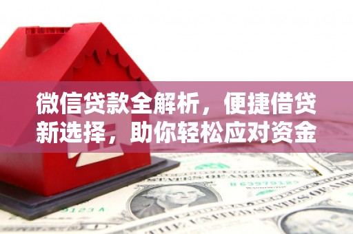巴州微信贷款全解析，便捷借贷新选择，助你轻松应对资金需求